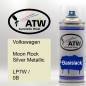 Preview: Volkswagen, Moon Rock Silver Metallic, LP7W / 0B: 400ml Sprühdose, von ATW Autoteile West.